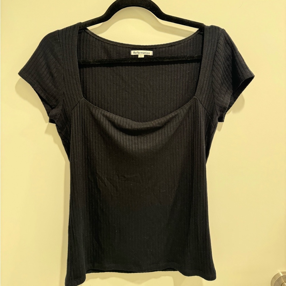 Reformation Bardot Top